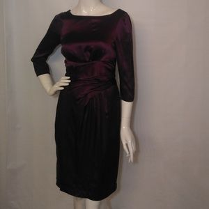 Plum Cocktail Dress NWT